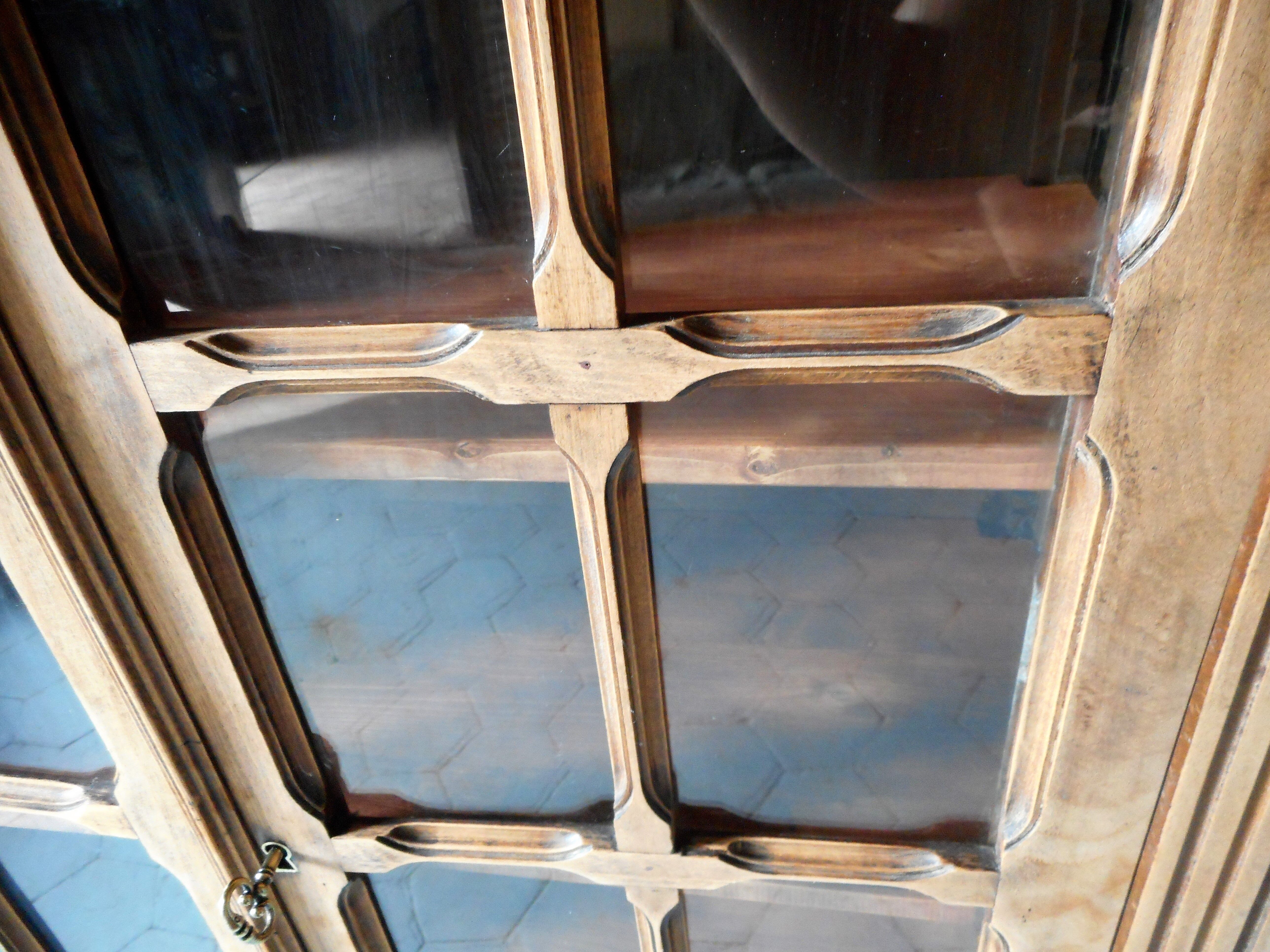 Glass cabinet in paris