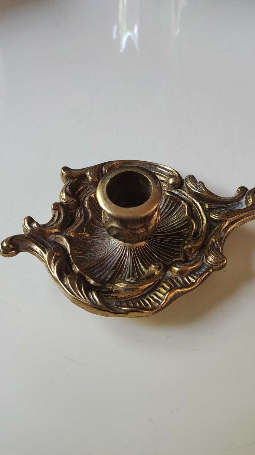 Handheld candlesticks Louis XV