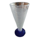Conical glass vase