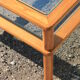 Table basse plateaux verres