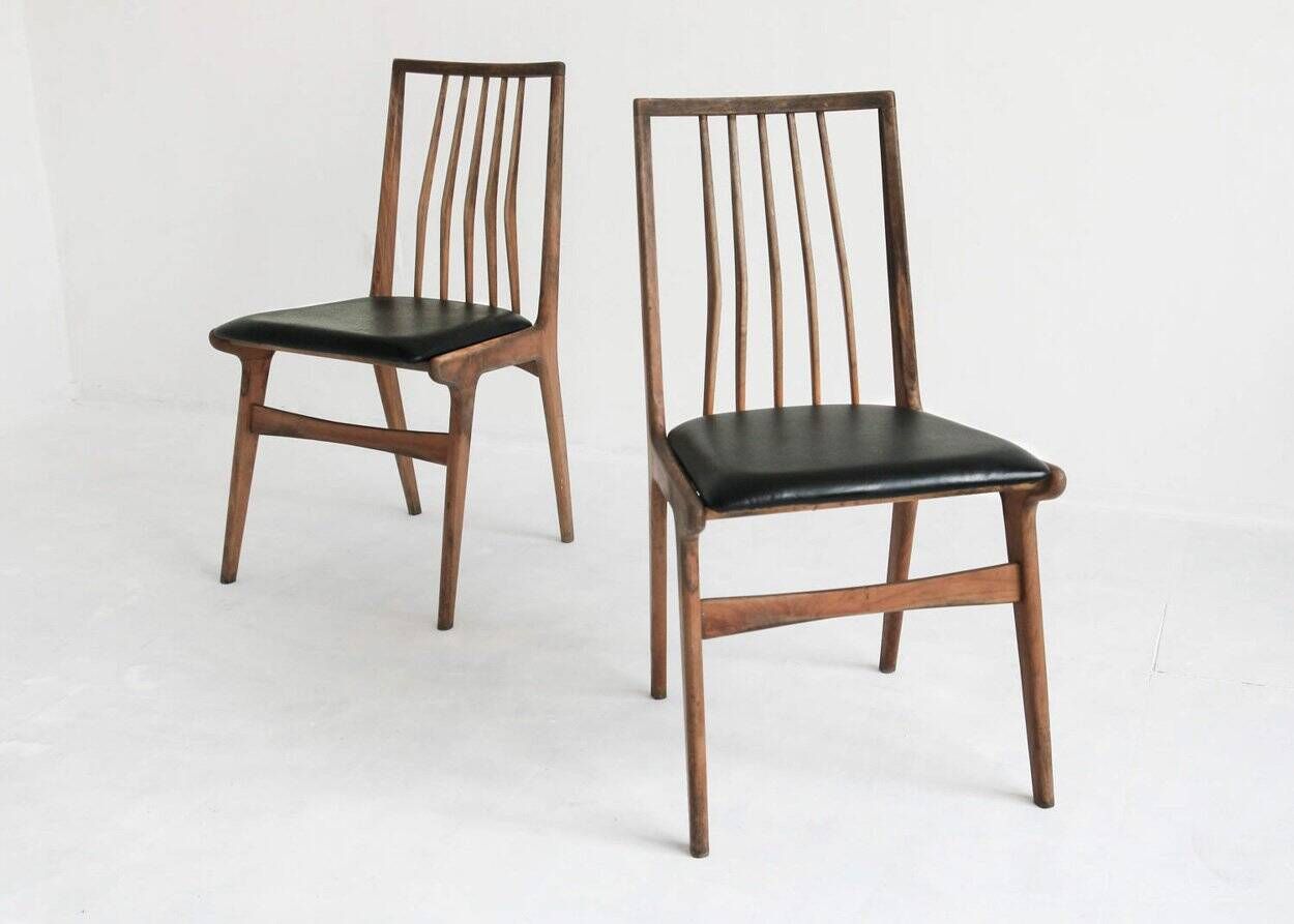 Set of vintage Windsor chairs, 1960s