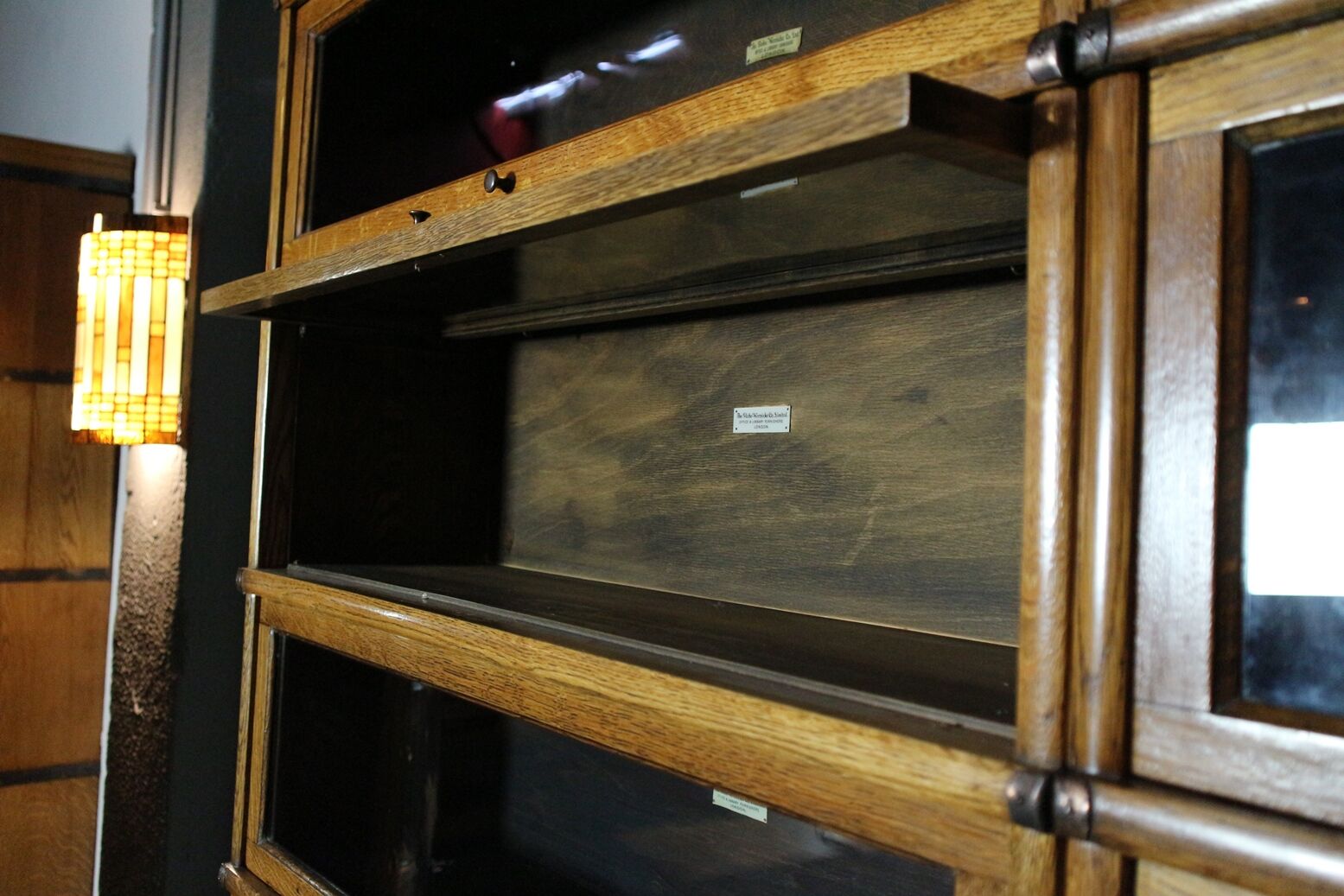 Antique Globe Wernicke Bookcase