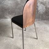 Fusion table and four chair set, vintage Ikea, 1990