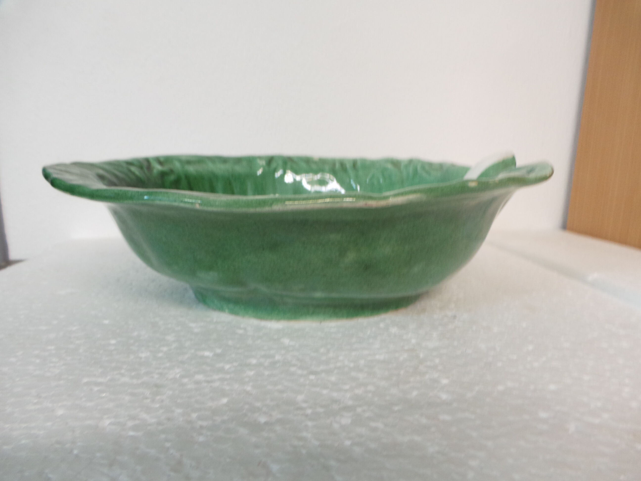 Flat saladier hollow leaf shape Gerber bets