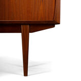Danish teak high buffet, 1960s