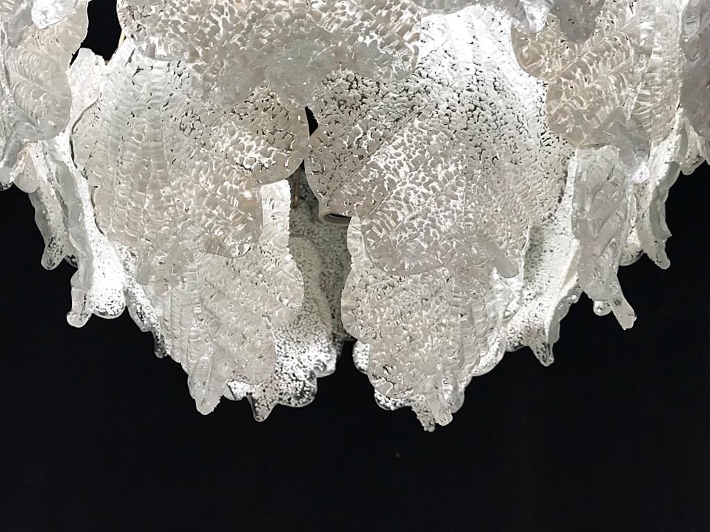 Mazzega chandelier 1960