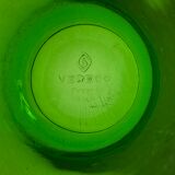 5 green vereco glasses
