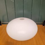 Pebble Lampshade in Satin Opaline, Circa 1960