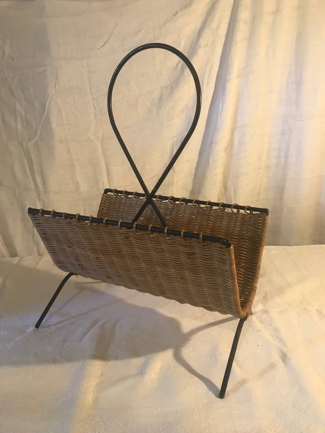 Vintage magazine rack