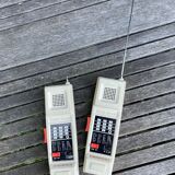 A pair of walki talki of the brand vtg boxer vintage early 80s in working order