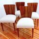Chairs by J. Halabala for Up Races, Czechoslovakia, 1940s, Set of 4