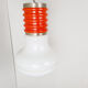 Space age glass pendant light, 1960s