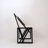 "Contrast" Armchair by Pascal Mourgue 1982 - Faux Sheepskin upholstery