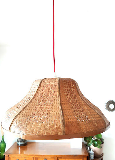 Rattan straw suspension