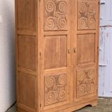 Vintage cabinet 1950 solid oak