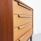 Mid-Century Teak Chest of Drawers from WK Möbel, 1960s