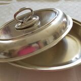 Serving dish / Silver metal vegetable
