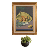 Italian painting Still life signed by Valentino Ghiglia