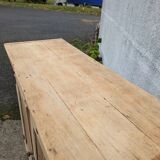 Buffet parisien en bois naturel