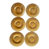 70s artichoke plates