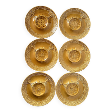 70s artichoke plates