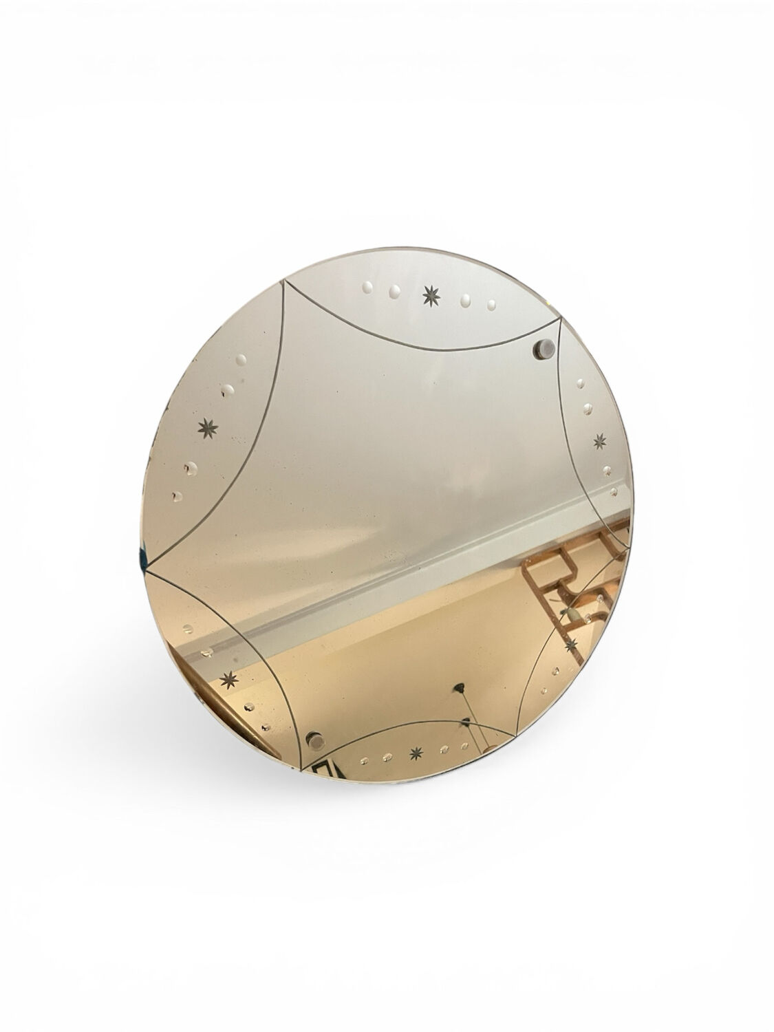 Engraved mirror 'Venetian'