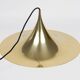 Vintage Semi Pendant Lamp by Fog & Mørup, 47 cm, Danish Mid-Century Design,