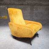 Velvet armchair