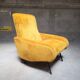Velvet armchair