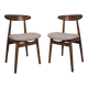 Chaises rénovées de l'époque communiste, années 1960, Pologne