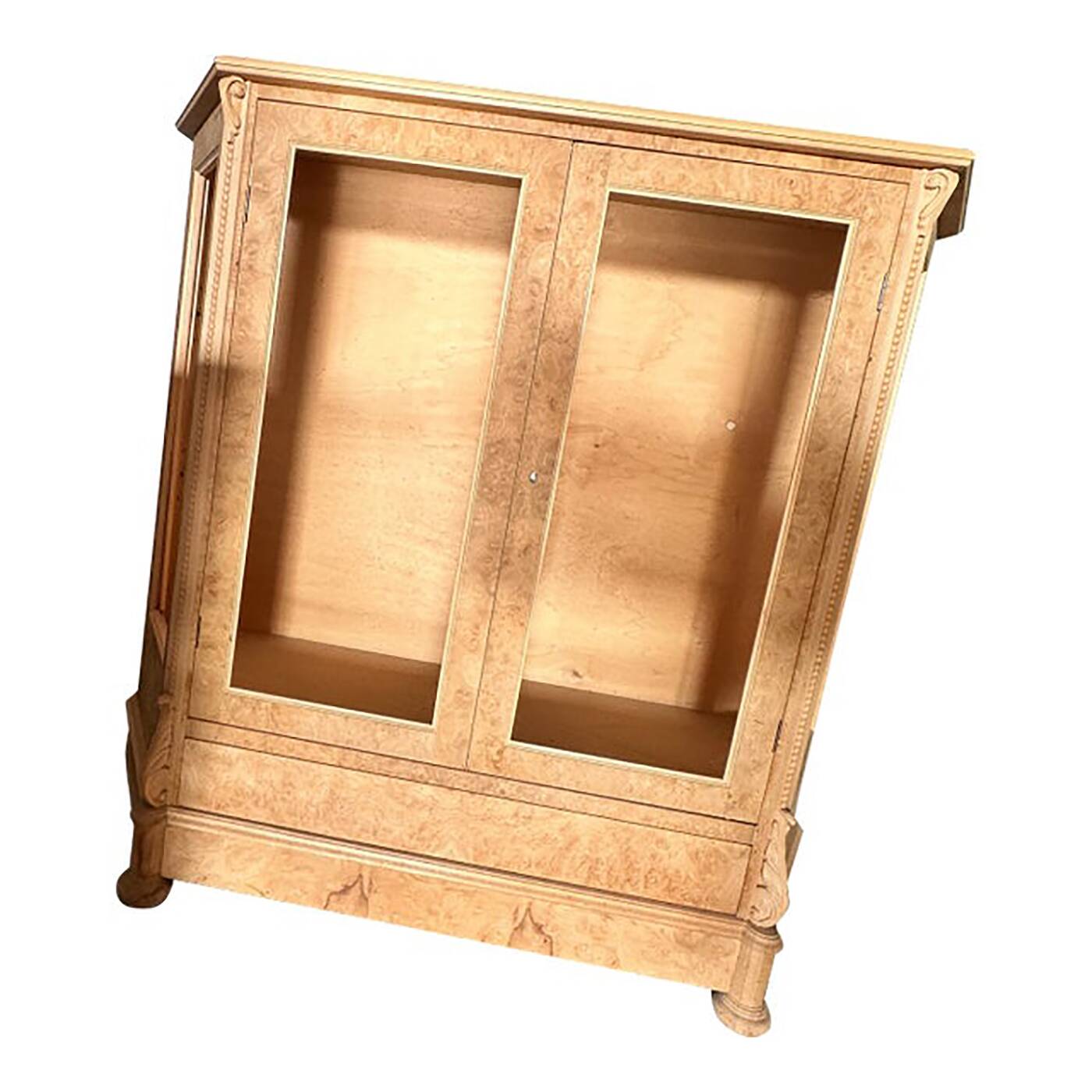 Italian Natural Cabinet With Briar Drawer