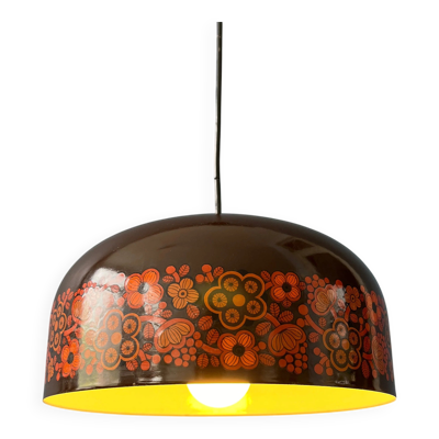 Suspension Arabia marron Mid-Century par Kaj Franck pour Fog & Morup