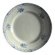 Saint-Amand plate with floral decoration