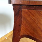 Nightstand with writing desk in Louis XV style.