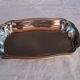 Rectangular scalloped service platter in stainless steel – Jean Couzon Silversmith