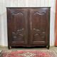 Louis XV style low cabinet in walnut, 19th century