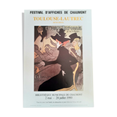 Affiche festival affiches de Chaumont Toulouse Lautrec