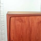 XL HP Hansen Scandinavian Design Teak Wooden Highboard Credenza Denmark 60s
