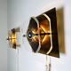 Geometric Space Age Wall Lamps In Layered Plexiglass By Herda Verlichting, The Netherlands 1970S