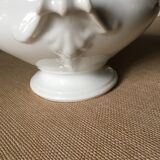 White broth bowl and salad bowl