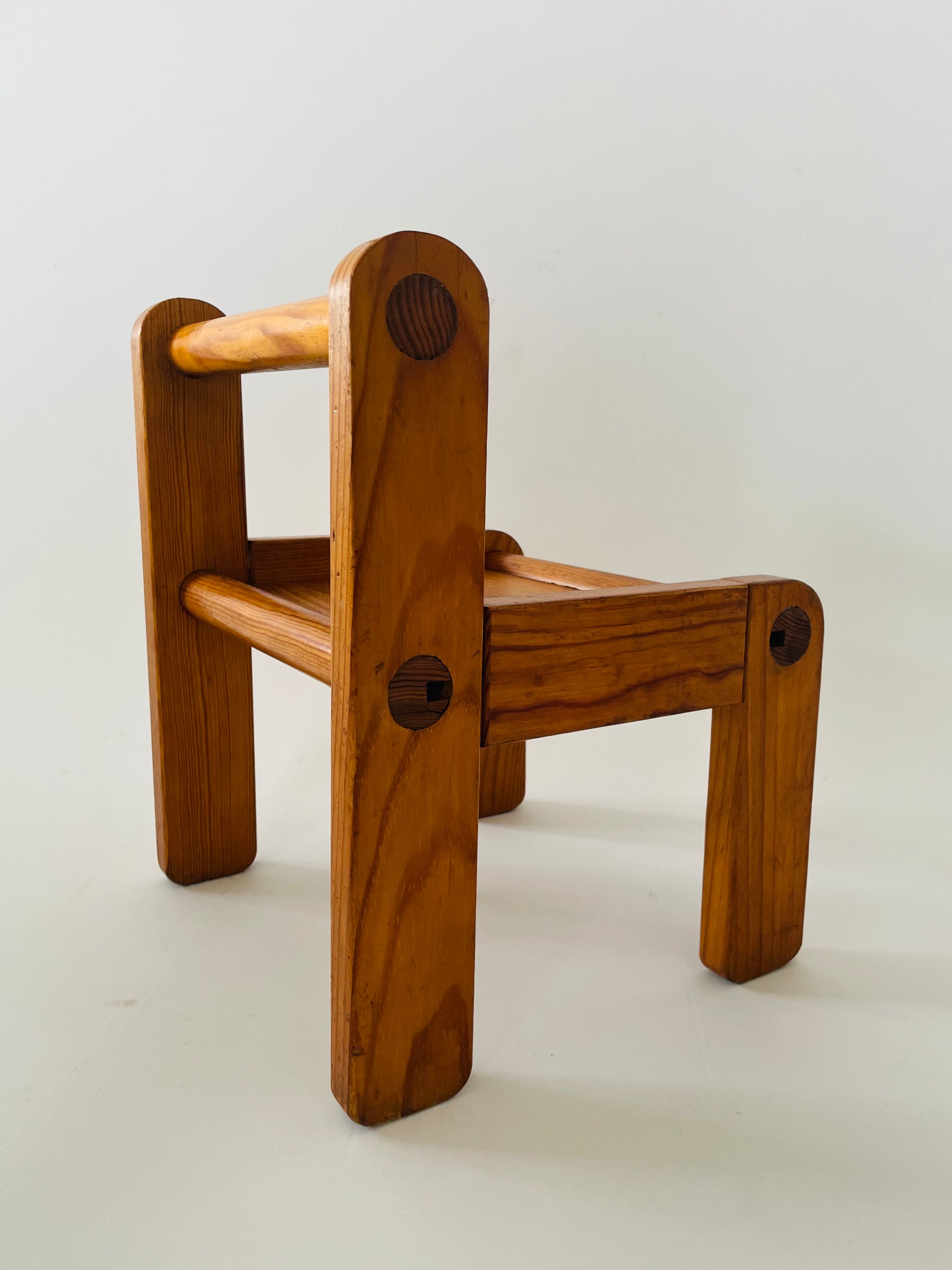 Child chair Brutalist habitat