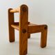 Chaise enfant Brutalist habitat 1970