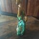 Rearing horse statue