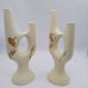 2 vases Revernay à décor floral