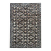 Modern black and beige rug KATA