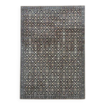 Tapis moderne noir et beige KATA