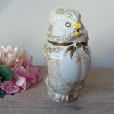 Vintage Longchamp Ceramic Owl Pitcher