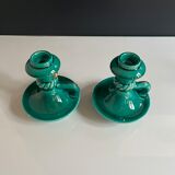Pair of candle holders