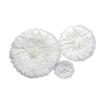 Set of 3 juju hats white