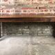 Draper's table / solid oak console 1900s